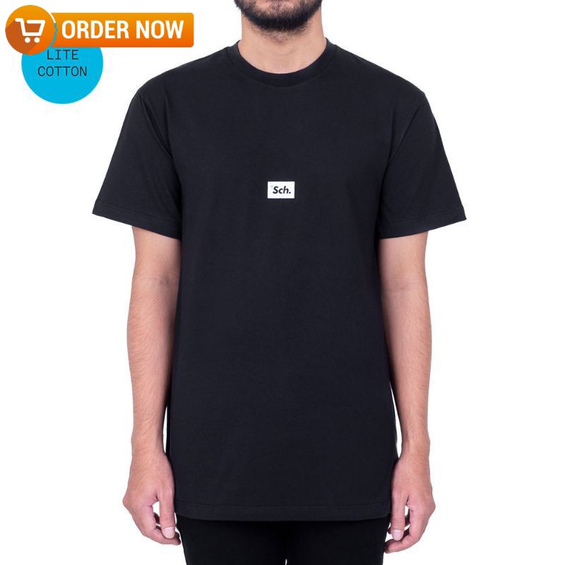 [ COD ] TSHIRT BAJU KAOS DISTRO SCH BOXCASE / KAOS DISTRO PRIA WANITA