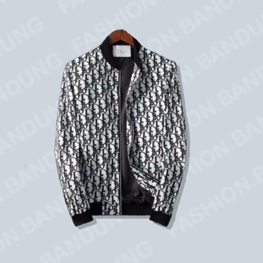 1NP JAKET BOMBER PRIA BRANDED DIOR PREMIUM Termurah