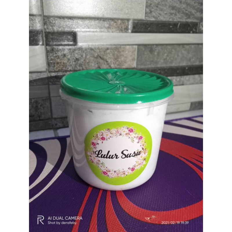 Lulur susu kemasan 500gr