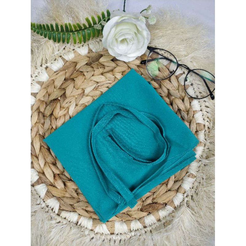 KHIMAR AZKIA SIMPLE TALI INSTAN/BERGO DIAMOND-Azkia tosca