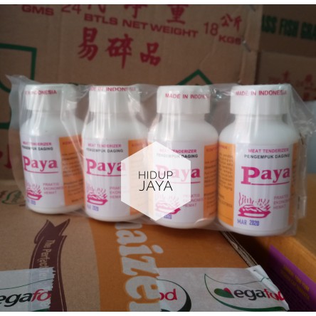 

EKSKLUSIF PAYA PENGEMPUK DAGING 70GR !!!!