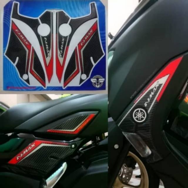 Stiker timbul resin body samping yamaha nmax 155 2020