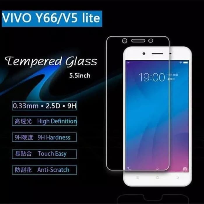 TEMPERED GLASS VIVO V5 LITE ANTI GORES KACA FULL BENING - SCREEN PROTECTOR