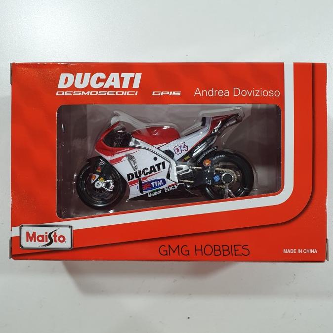 Maisto Diecast - Ducati Desmosedici 2015 Skala 1:18 - Andrea Dovizioso