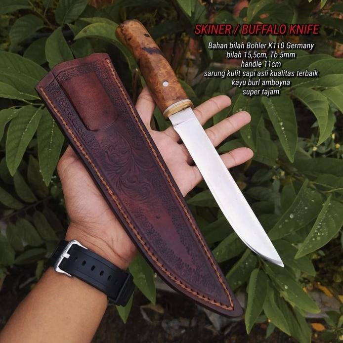 Peso - Buffalo Knives Bohler K110