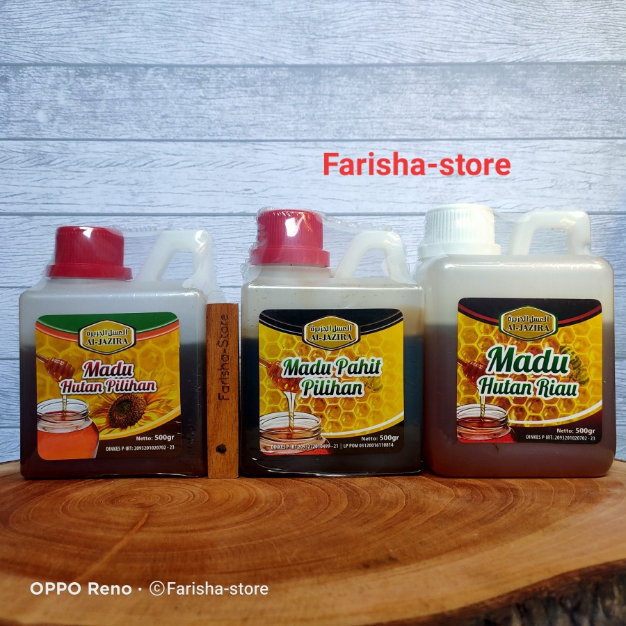 

MADU PAHIT PILIHAN AL-JAZIRA 500gr