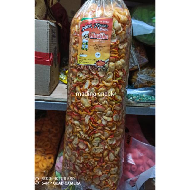 

Krupuk seblak 1 bal 2,7kg