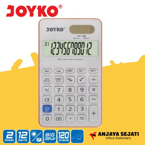 

Kalkulator Joyko 12 Digit CC - 38