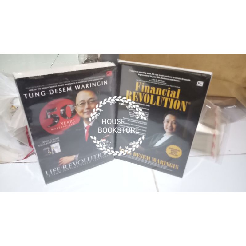 1 PAKET 2 BUKU BEST SELLER TUNG DESEM WARINGIN KERTAS BOOKPAPER