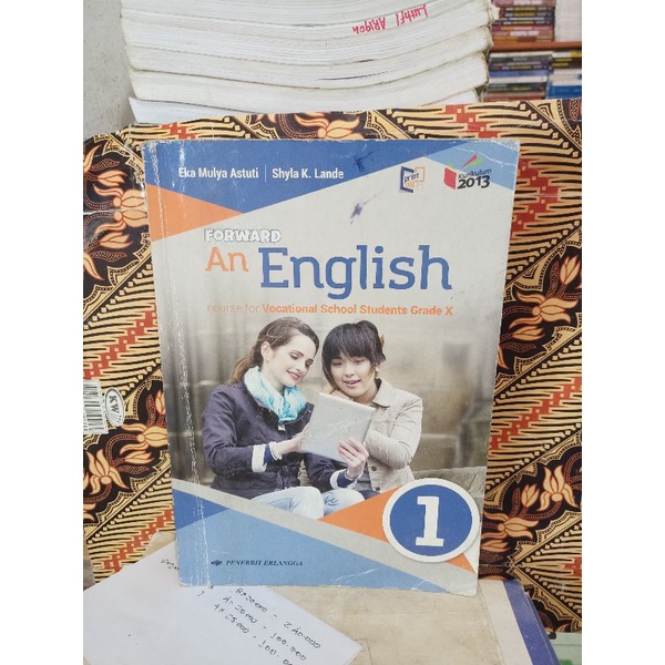 buku bahasa Inggris kelas 10 SMK Erlangga