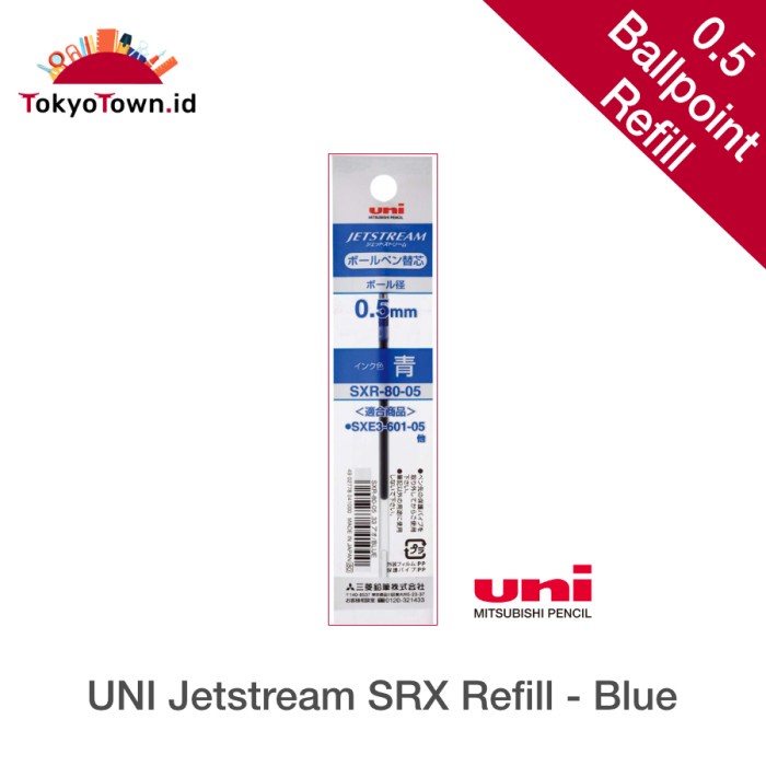 

Update Uni Jetstream Sxr-80-05 Ballpoint Refill Gilaa!!!