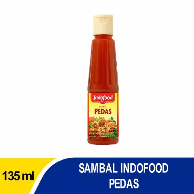 

Sambal Indofood Pedas Botol 135 ml