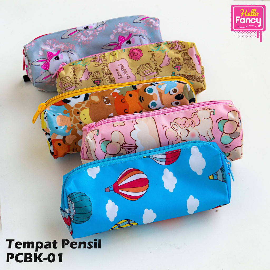 

Tempat Pensil Kain Fancy / Kotak Pensil / Pencil Case PCBK-01