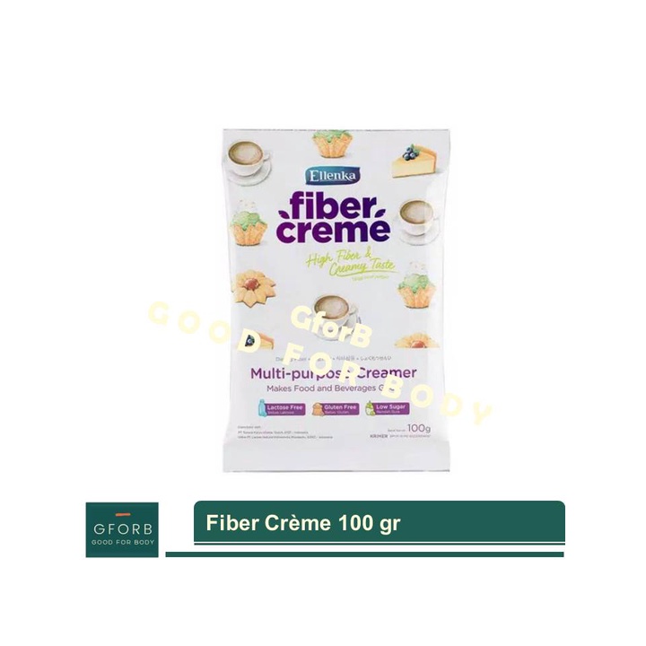 

Fiber Creme Ellenka 100 GRAM Krimer Santan Diet