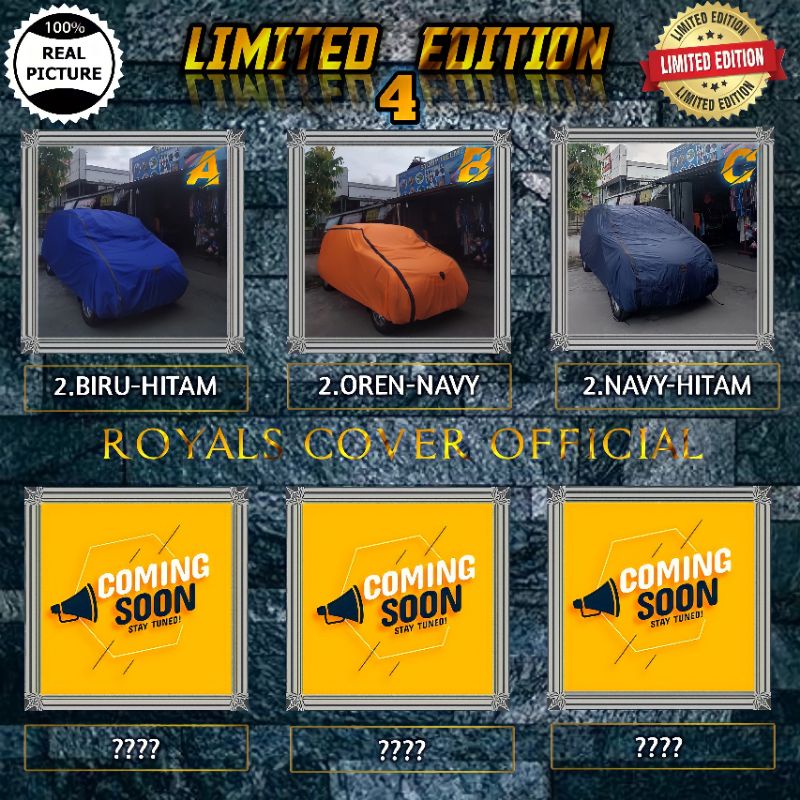 Cover Mobil Sarung Mobil MITSUBISHI MIRAGE Body Cover Mantel Mobil Mitsubishi Mirage