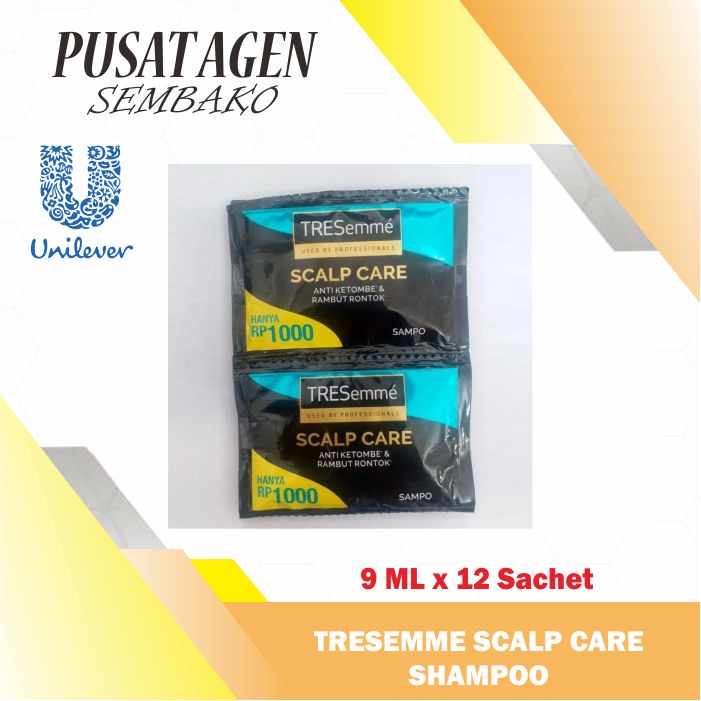 TRESEMME SCALP CARE SHAMPOO 9 ML SACHET RENTENG SHAMPO 9ML SAMPO SASET RENCENG SAMPOO SACET