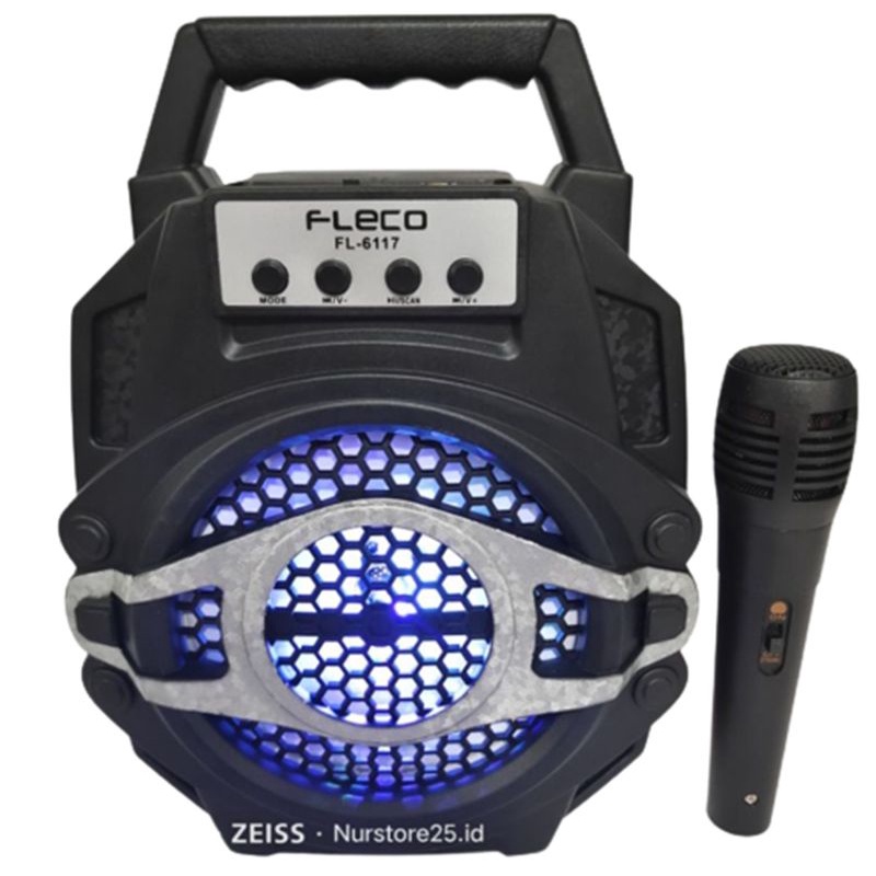 Speaker Active Portable Fleco FL-6117 6.5 Inch