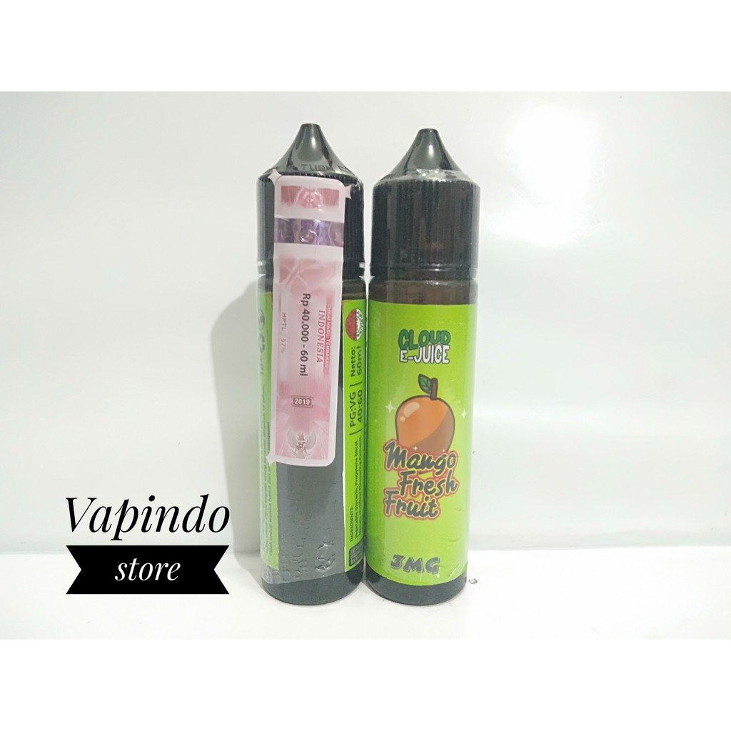 [3MG] CLOUD EJUICE MANGO FRESH FRUIT 60ML TOR PREMIUM E LIQUID VAPE