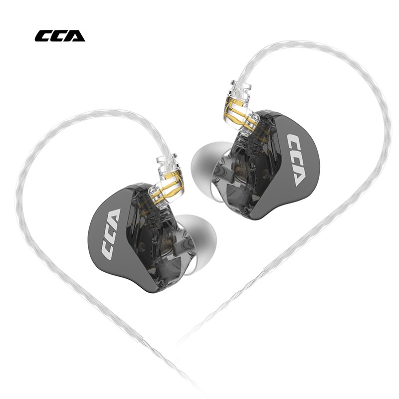 CCA CRA In-ear HIFI Earphone High Polymer Diaphragm Monitor Music Noice Cancelling Headset Sports Running Headphone