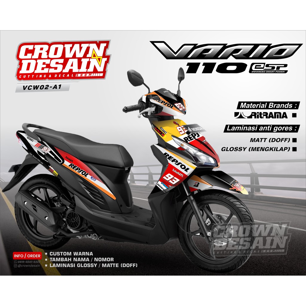 Harga Aksesoris Motor Vario 110 FI Terbaru November 2021 BigGo Indonesia
