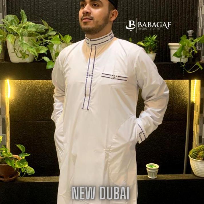 [PROMO TDQ42] Gamis Dubai Premium | Jubah Pria | Jubah Premium | Gamis Dubai Bordir Murah