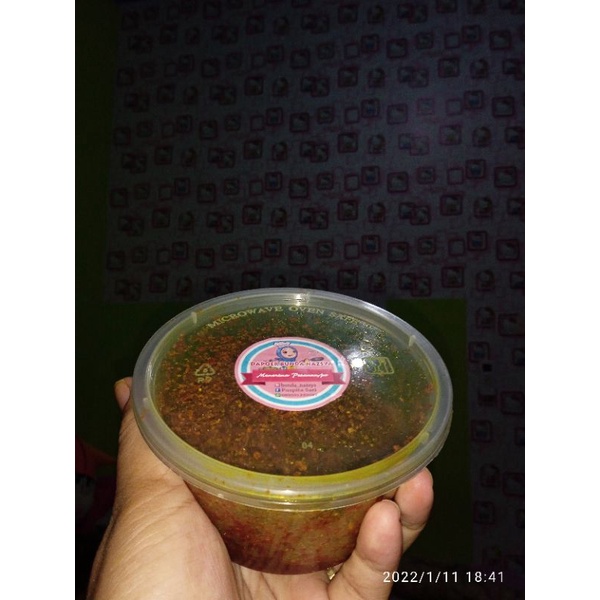 

goreng garem-gurih asin pedas