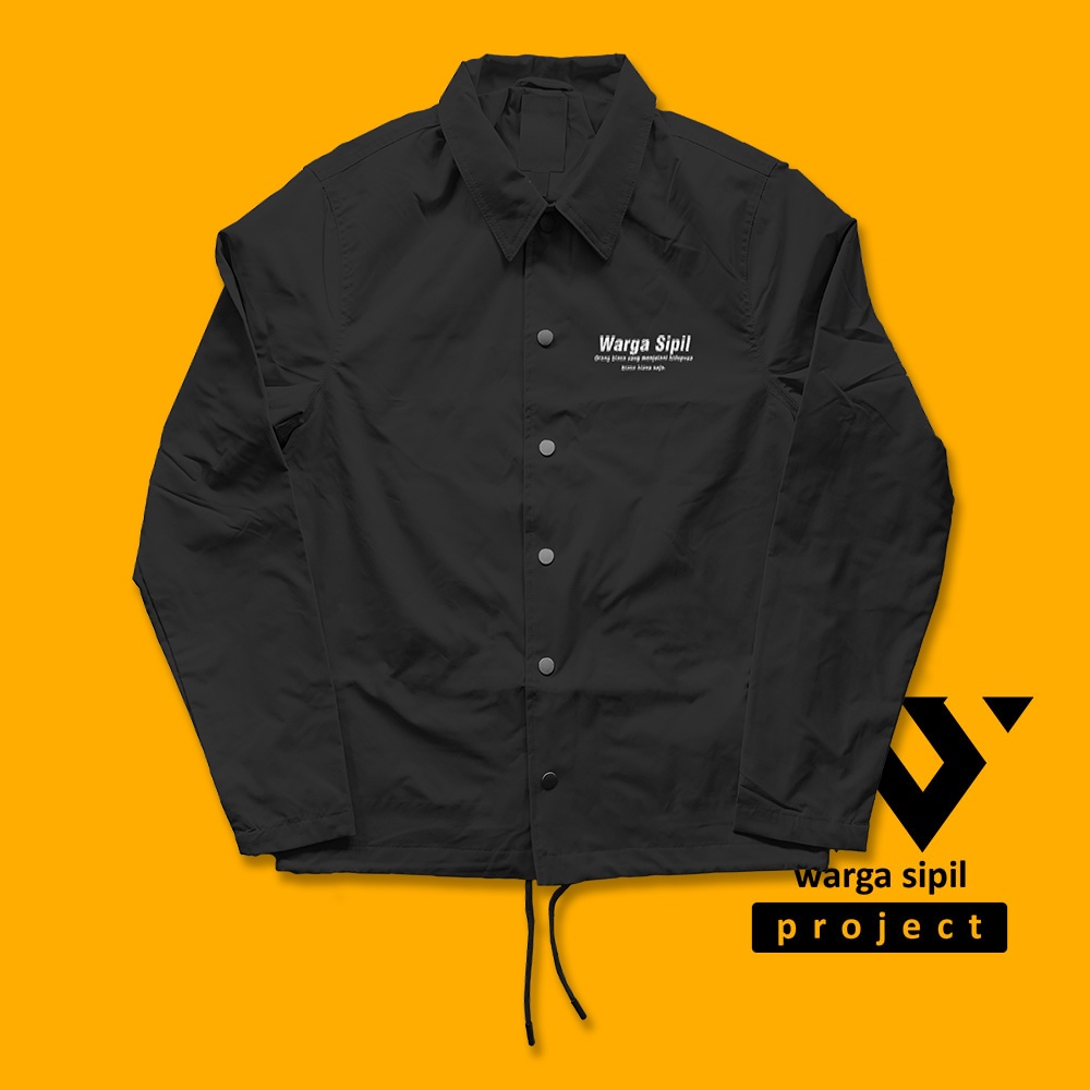 Warga Sipil Project - Coach Jacket Warga Sipil