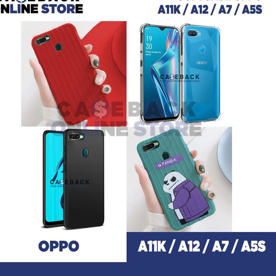 [NEW] Case Oppo A11k / A12 / A7 / A5S Casing HP Softcase Terbaru SUPREME PANDA BERUANG POOH PIGLET