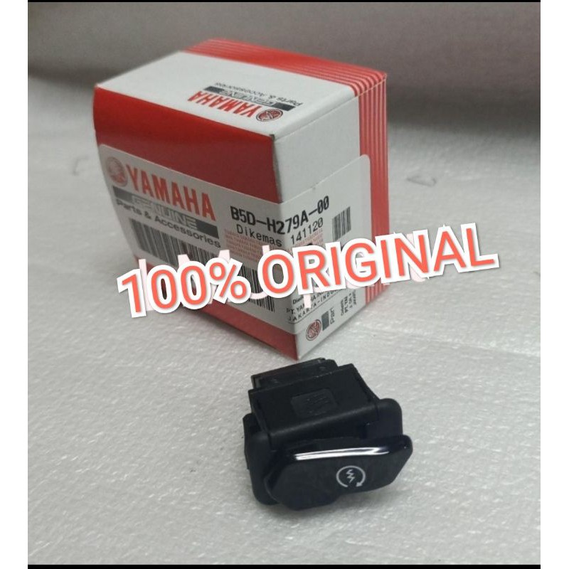 SAKLAR TOMBOL STATER STARTER FREEGO FREE GO GEAR 125 ASLI ORI YAMAHA B5D H279A 00