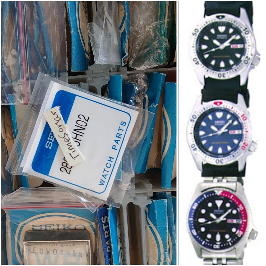 Kaca Crystal u/ Seiko Diver SKX001/SKX003/SKX005/SKX013/SKX015/SKX017