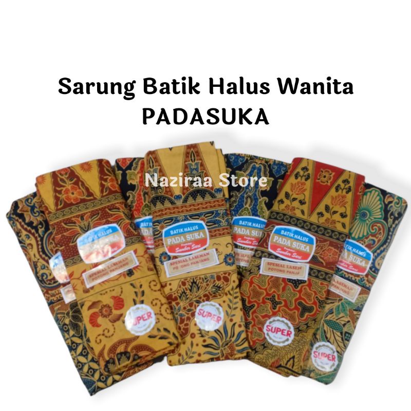 Kain Sarung Batik Wanita, Sarung Ibu Melahirkan Sarung Batik Halus Cap PADASUKA