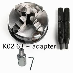 Zaa | 63Mm Lathe Chuck 4 Jaw Manual Mini Self-Centering Chuck Sanou K02-63