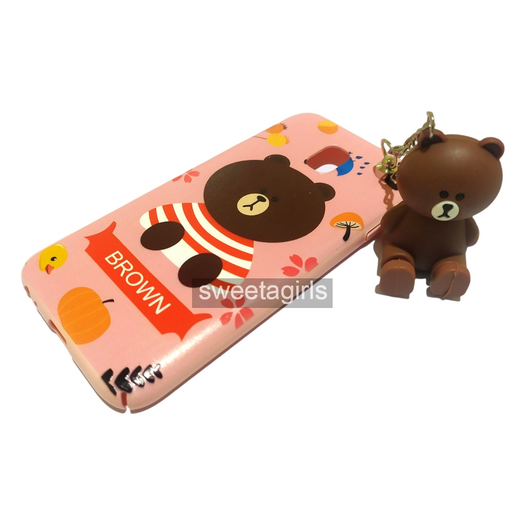 Casing Hp Samsung Galaxy J5 Pro ( J530 )- Case Plus Pendant Boneka - Bisa Bayar ditempat / COD - sweetacase.id - Hardcase / Casing HP / Casing lucu / Casing aestetic / casing karakter / Casing bisa stand / casing premium / kesing / kartun / Casing cewek