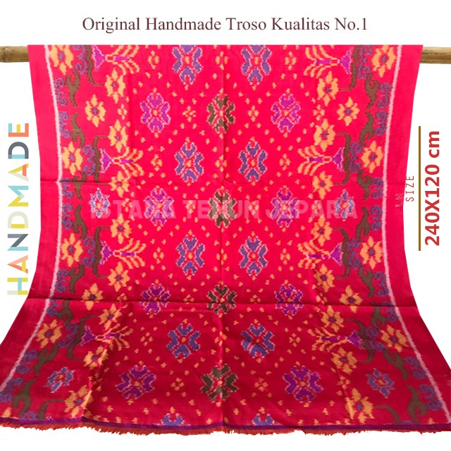 Kain Tenun Troso CSM Handmade Premium - EDK004