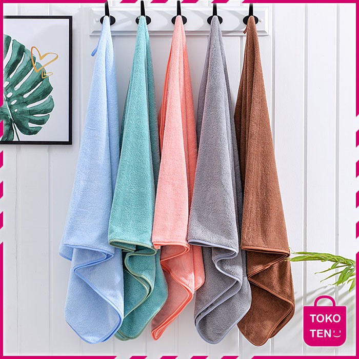 Tokoten - Handuk Mandi Tebal Dewasa - Handuk Mandi Dewasa Tebal dan Meresap - Handuk Mandi 70x140