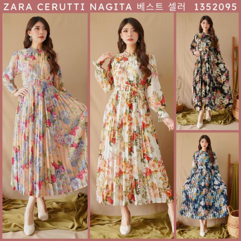 Gamis/Dress Korean Z4RA NAGITA by Yuna Fashion