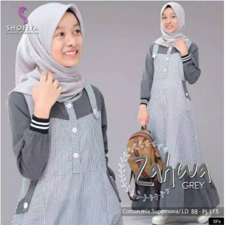 Dress remaja pakaian wanita outfit wanita gamis perempuan ABG Anak Tanggung terbaru murah 2021