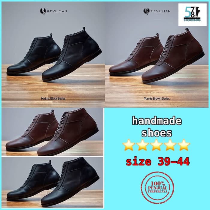Sepatu Original REYL Maints Boots Handmade Men Premium