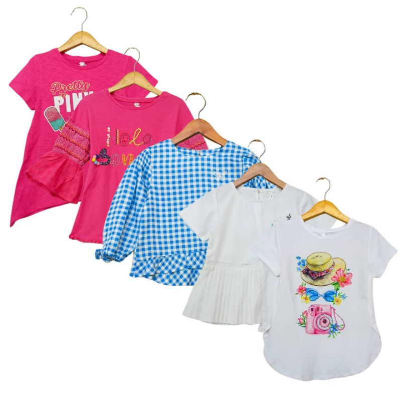 ( SMALL CUTTING) Baju Anak Perempuan Max / Baju Katun Anak Cewek 6 Bulan- 6 Tahun