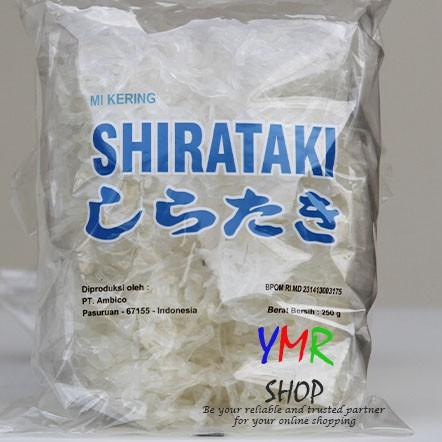 

(TERBARU) [PACK] Mie Shirataki Kering Sirataki Shiratake Konnyaku Noodle for Diet DEBM