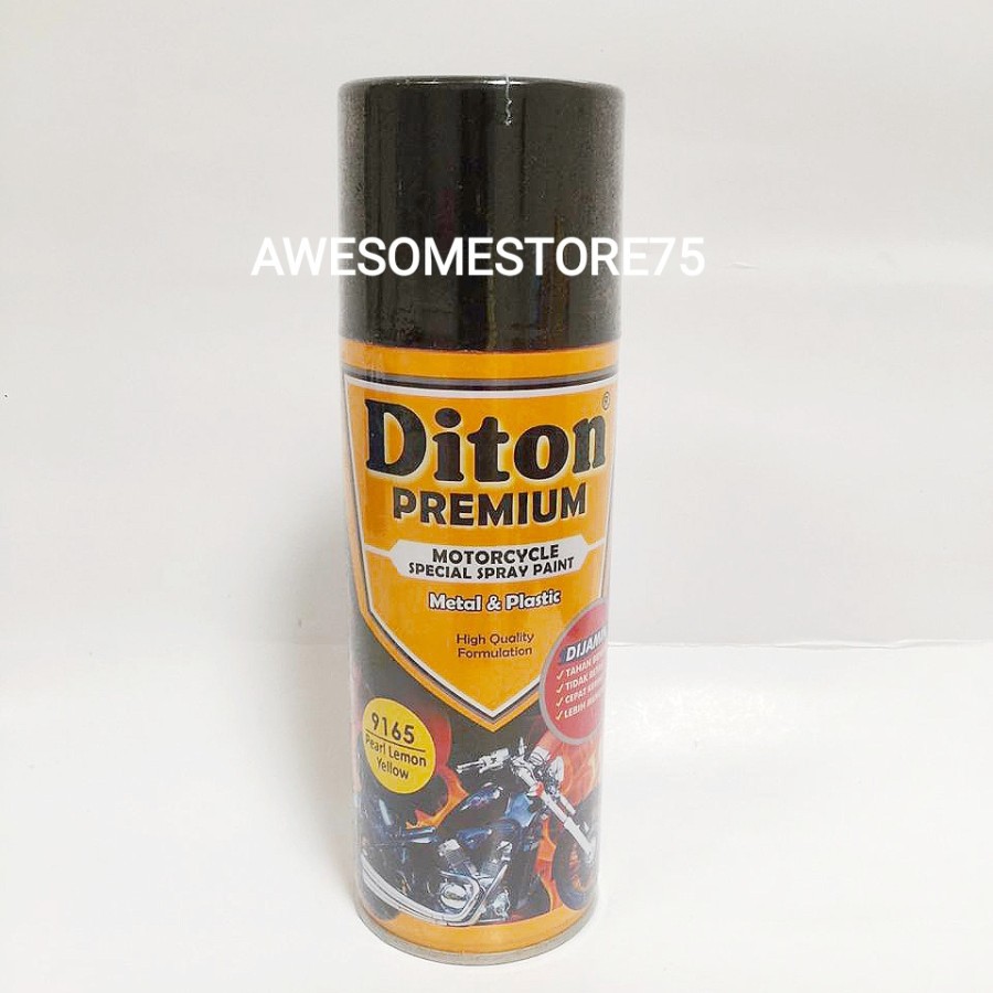 DITON PREMIUM * H 9165 PEARL LEMON YELLOW Kuning HONDA Cat Semprot Pilox Pylox