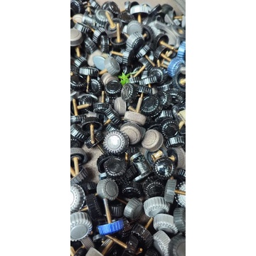 baut handle dust cover, tutup handle reel pancing