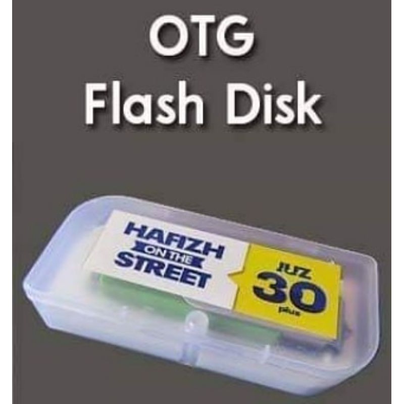 Flashdisk OTG Menghafal Al-Qur'an Semudah Tersenyum Juz 30 + Surat-Surat Pilihan (Arrahman, Al-waqia