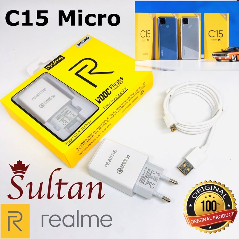 GROSIR CHARGER TC REALME ORIGINAL C15 MICRO C17 TYPE C