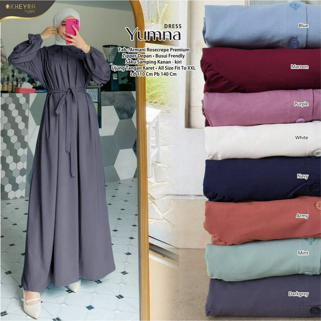 Octaff_ Yumna dress ori Kheyra