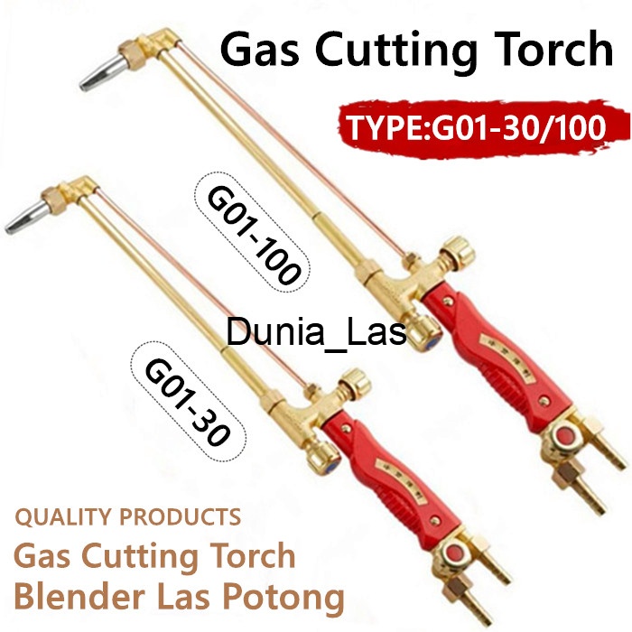 Jual LPG Gas Cutting Torch G01100 G0130 Stang Las Blender Potong