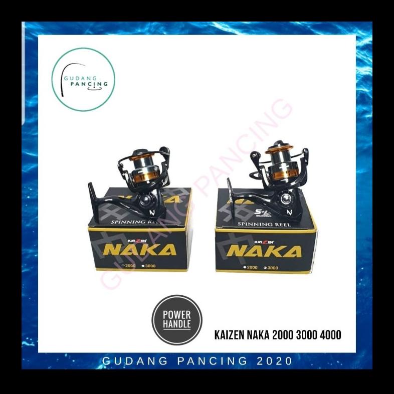 PROMO! REEL KAIZEN NAKA 2000 3000 4000 ALAT PANCING TERMURAH PALING LENGKAP AL5