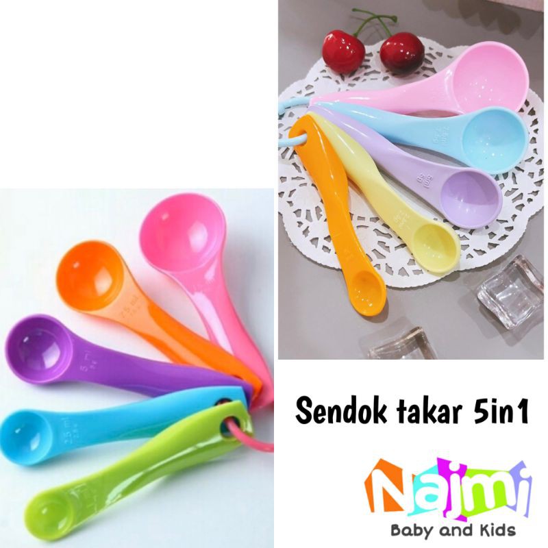 Sendok Takar 5 in 1