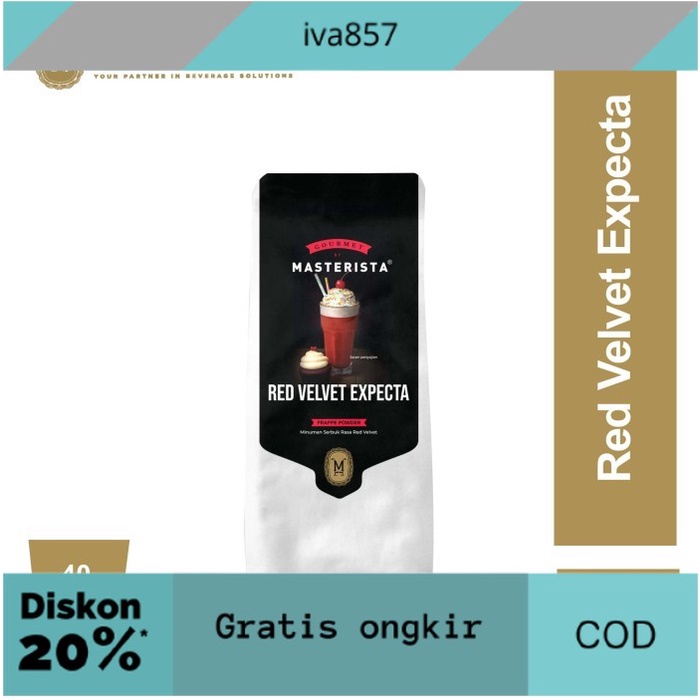 

PROMO Bubuk Minuman Red Velvet 800gr GRATIS ONGKIR