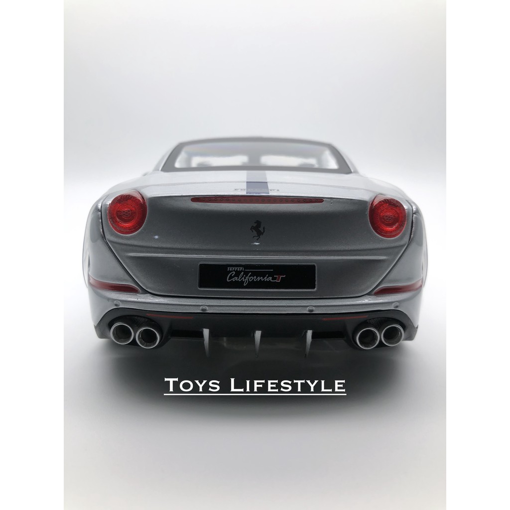 Bburago Diecast - Ferrari California T (Closed Top) Skala 1:18